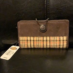 Fossil checkbook wallet